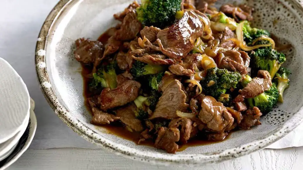 Beef and Broccoli in Oyster Sauce