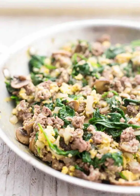 Beef and Egg Scramble