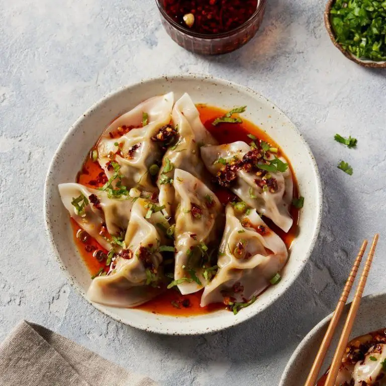 Beef and Garlic Dumplings