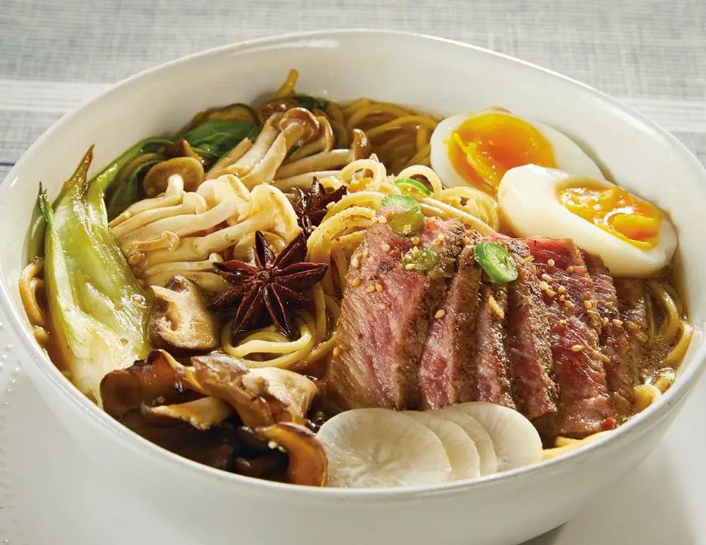 Beef and Mushroom Ramen