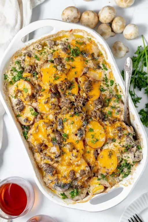 Beef and Potato Casserole