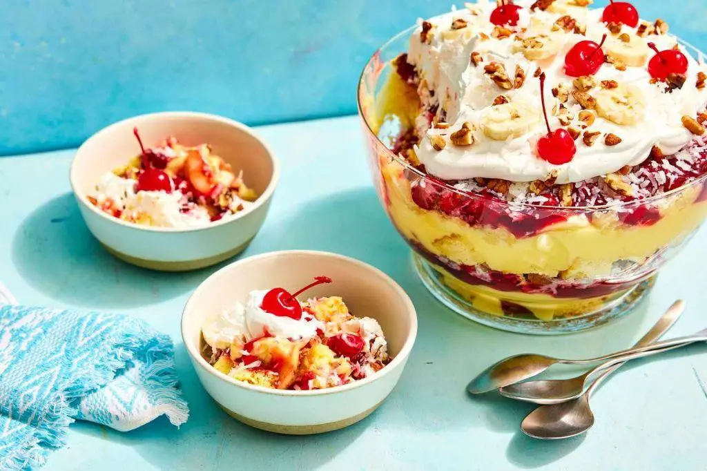 Berry Blast Punch Bowl Cake