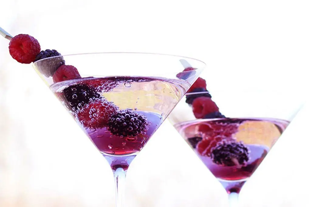 Berry Martini