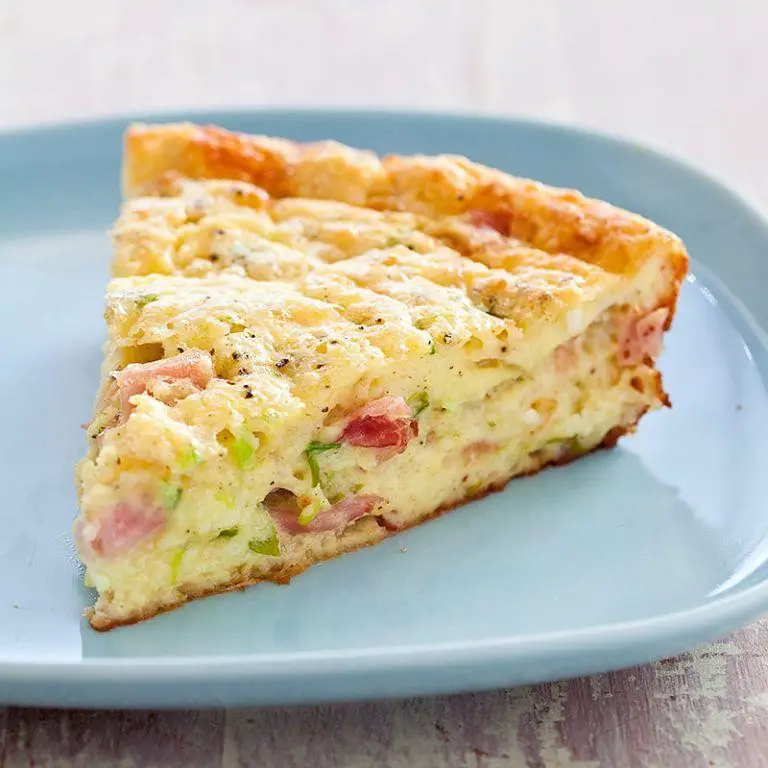 Bisquick Ham and Cheese Quiche