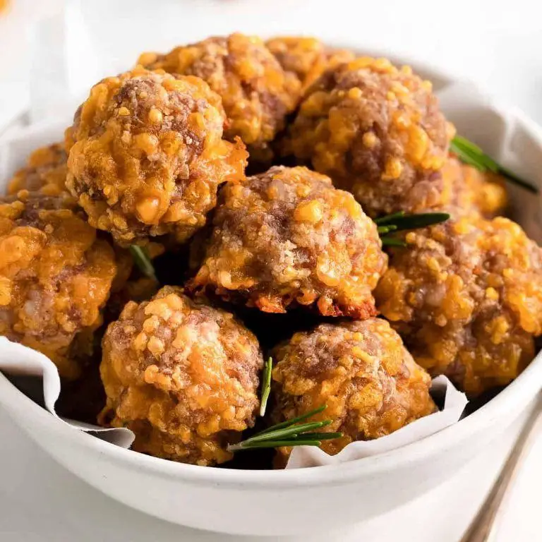 Bisquick Sausage Balls