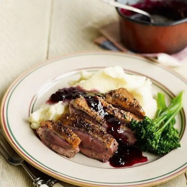 Black Currant Sauce for Duck