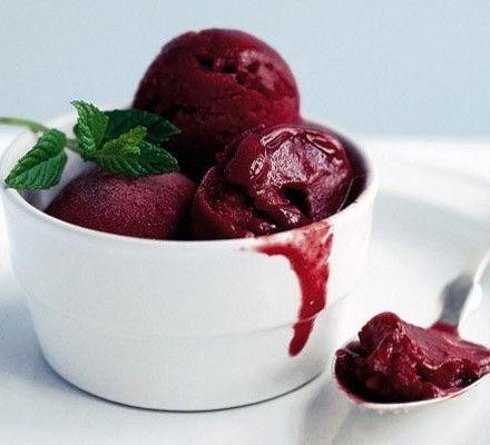 Black Currant Sorbet
