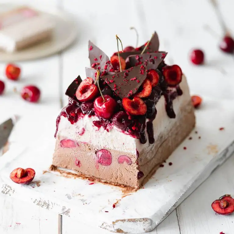 Black Forest Ice Cream Cake
