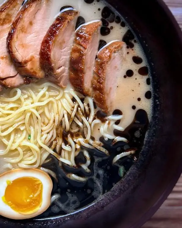 Black Garlic Oil Ramen