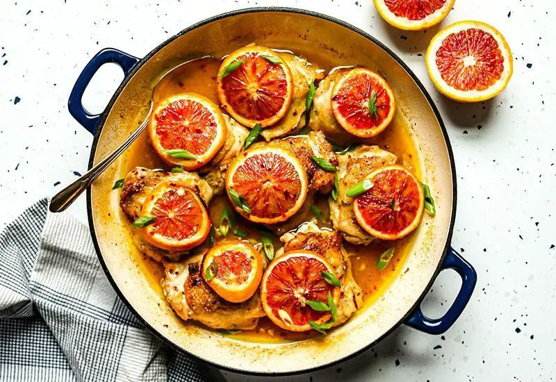 Blood Orange Chicken