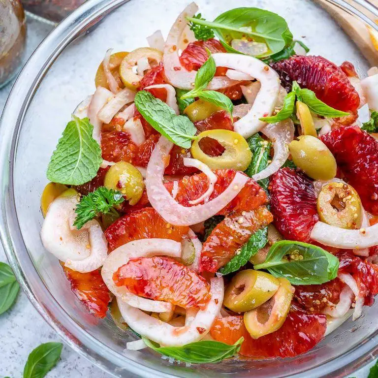 Blood Orange Salad with Fennel and Olives