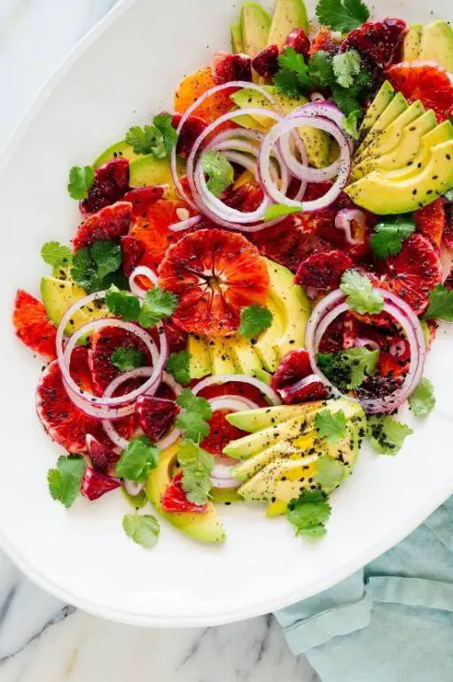 Blood Orange and Avocado Salad