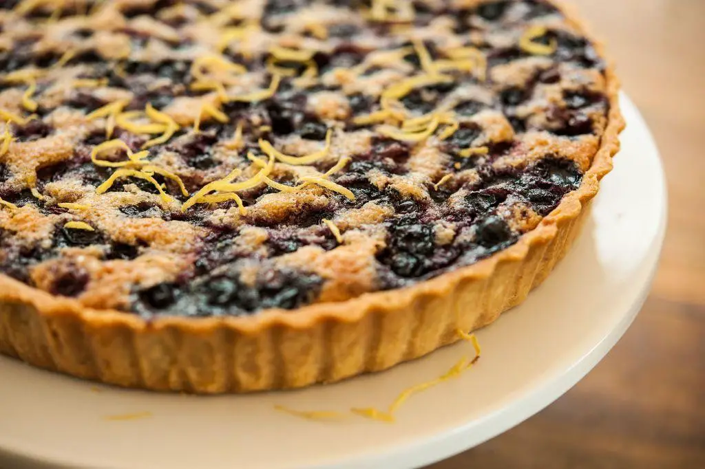 Blueberry and Almond Tartlets