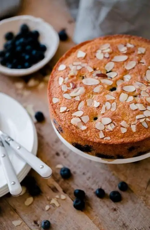Blueberry and Almond Tea Loaf