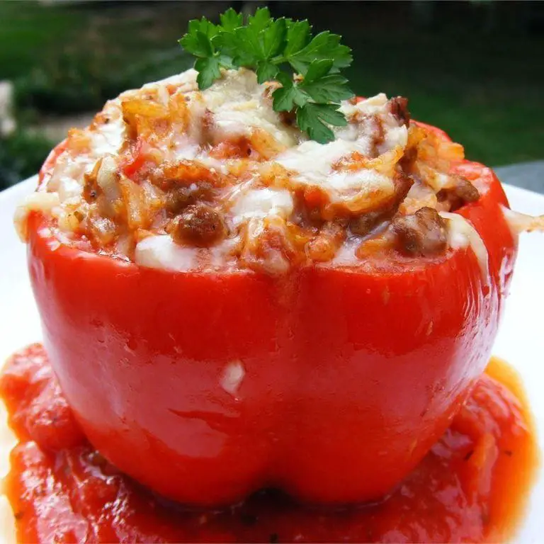 Bologna Stuffed Peppers