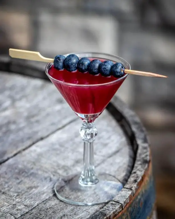Boo Berry Tequila Smash