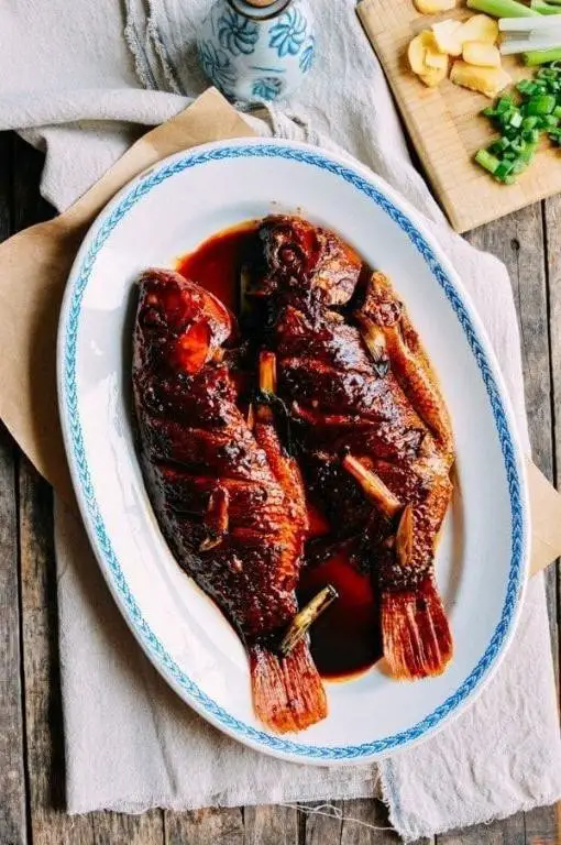 Braised Fish in Soy Sauce