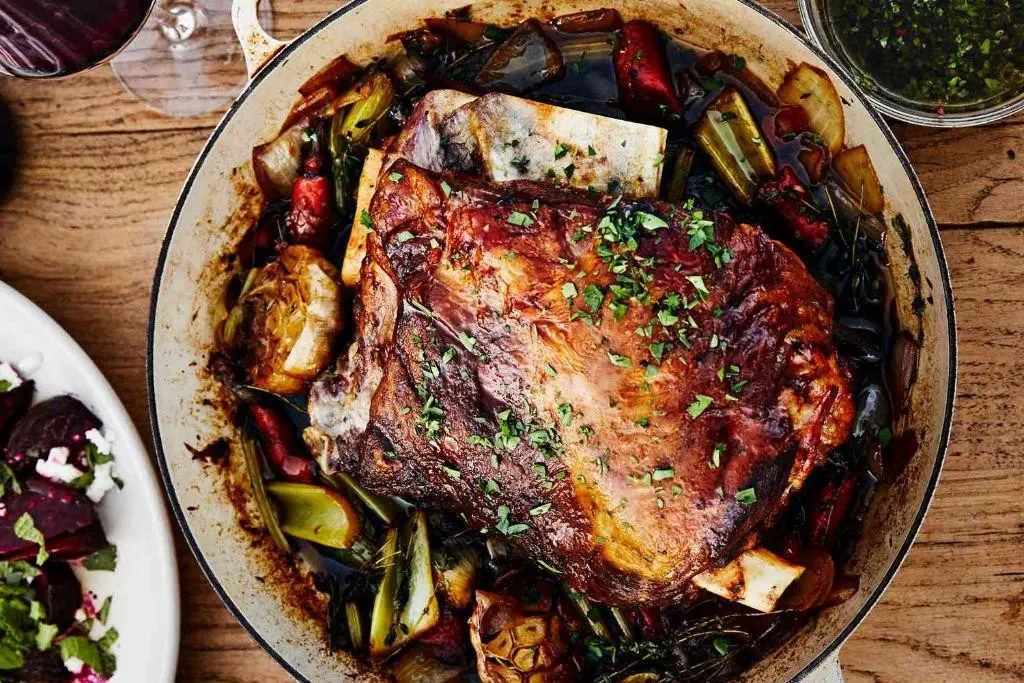 Braised Lamb Shoulder
