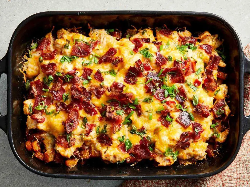 Buffalo Chicken Casserole