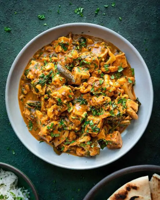 Burdock Root and Tofu Curry