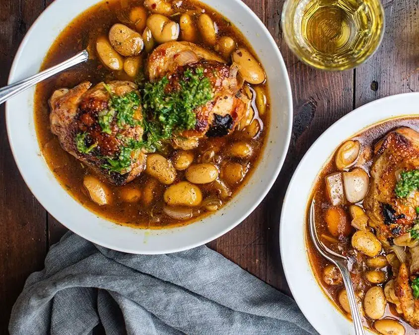 Butter Bean and Chicken Stew