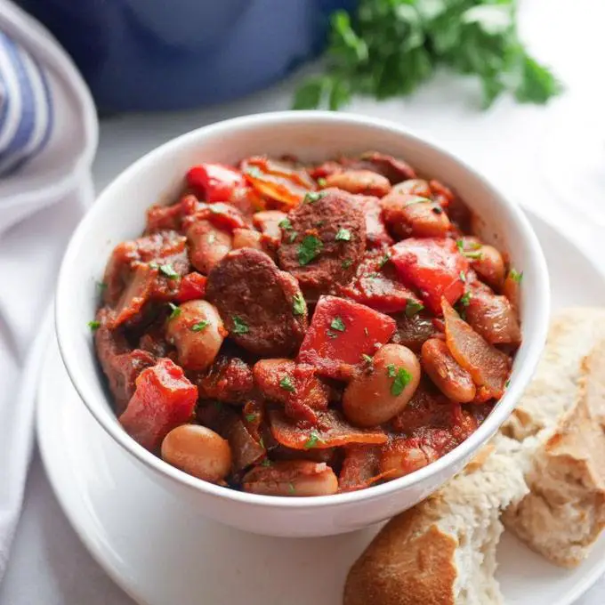 Butter Bean and Chorizo Stew
