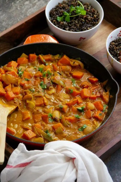 Butter Bean and Sweet Potato Curry