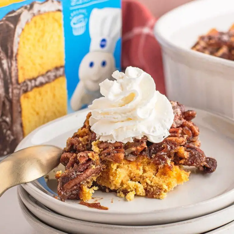 Butter Pecan Cake Mix Cobbler