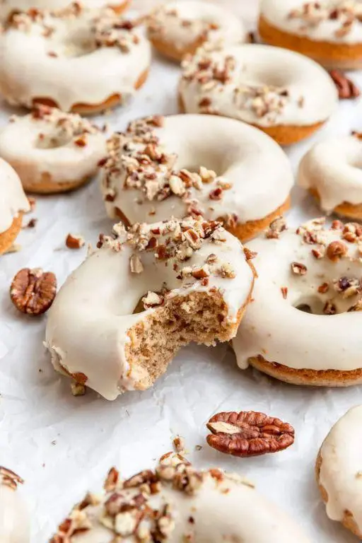 Butter Pecan Cake Mix Donuts