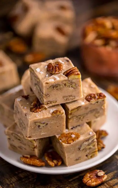 Butter Pecan Cake Mix Fudge
