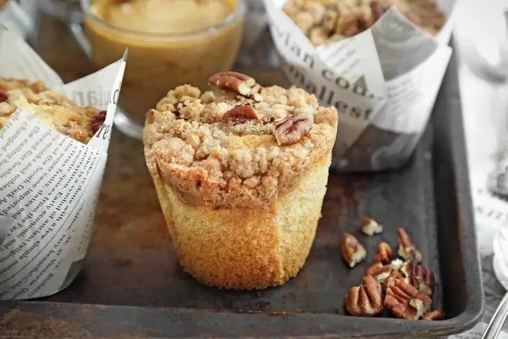 Butter Pecan Cake Mix Muffins