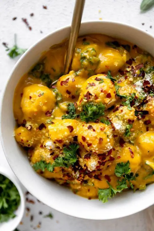 Butternut Squash and Sweet Potato Gnocchi