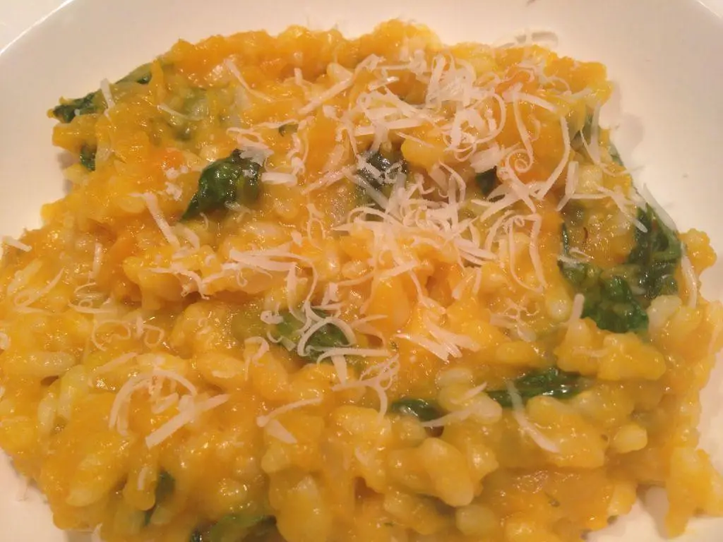 Butternut Squash and Sweet Potato Risotto