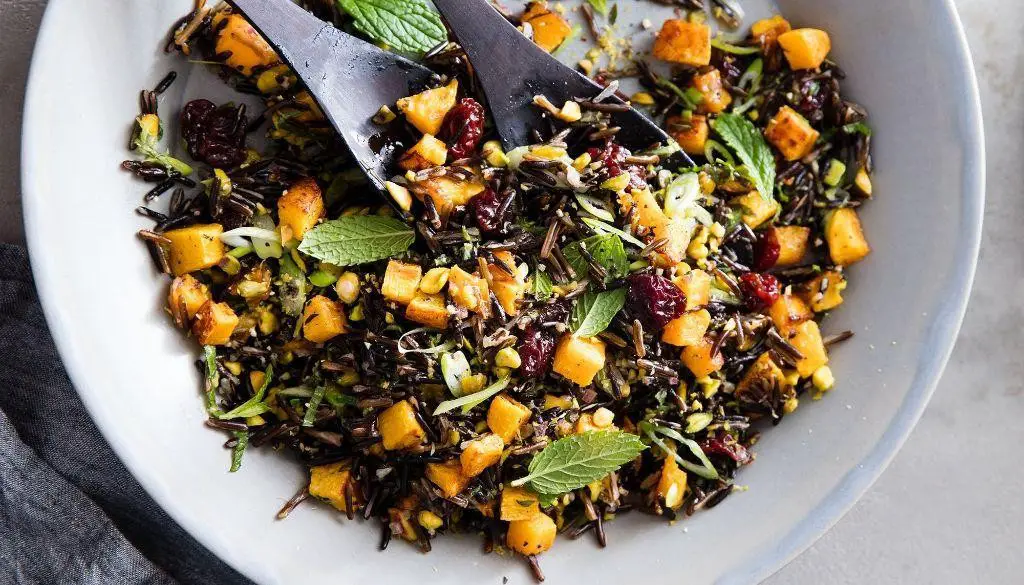 Butternut Squash and Wild Rice Salad
