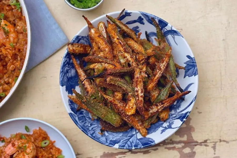 Cajun Fried Okra