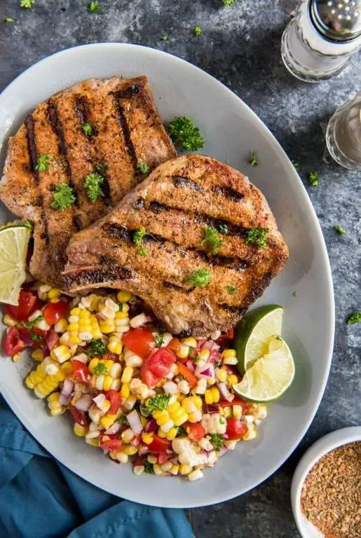 Cajun Grilled Pork Chops