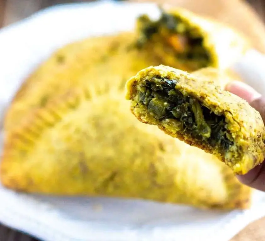 Callaloo Jamaican Patty