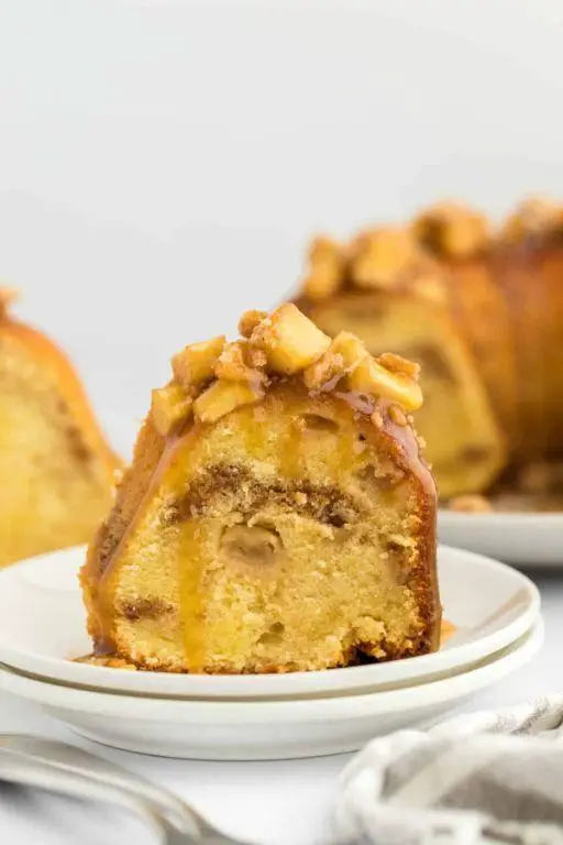 Caramel Apple Pound Cake