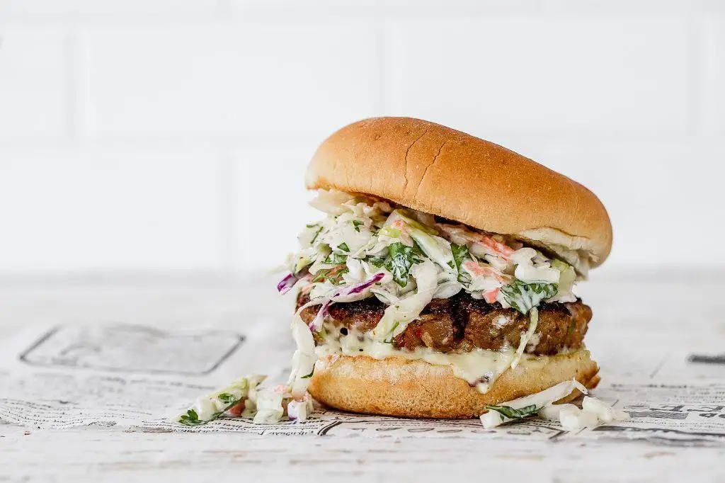 Caribbean Jerk Chicken Burger