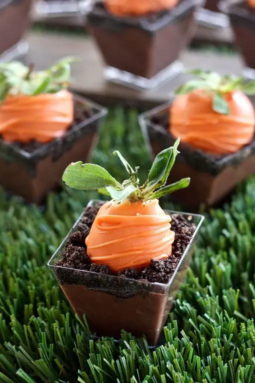 Carrot Patch Dirt Cups