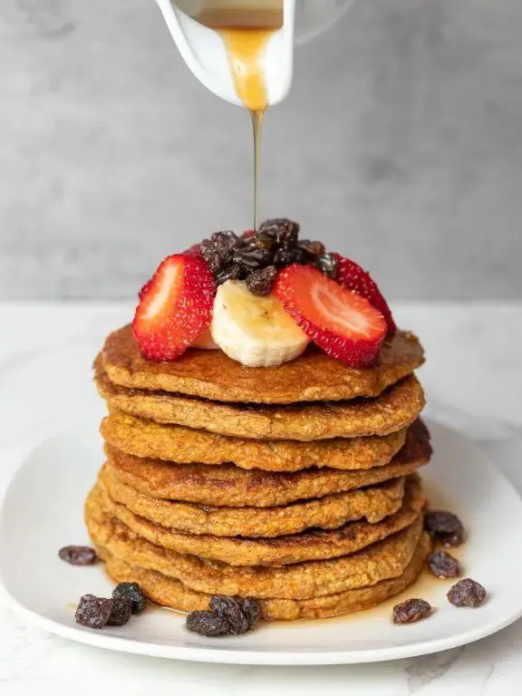 Carrot Pulp Pancakes