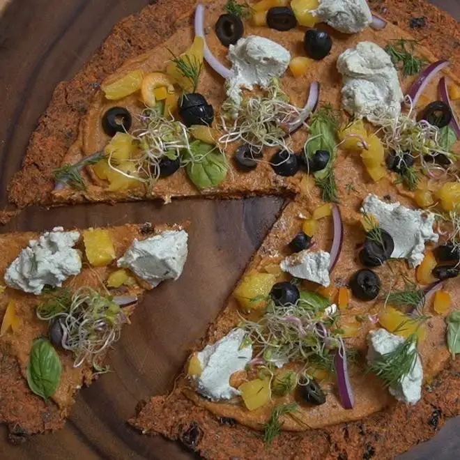 Carrot Pulp Pizza Dough