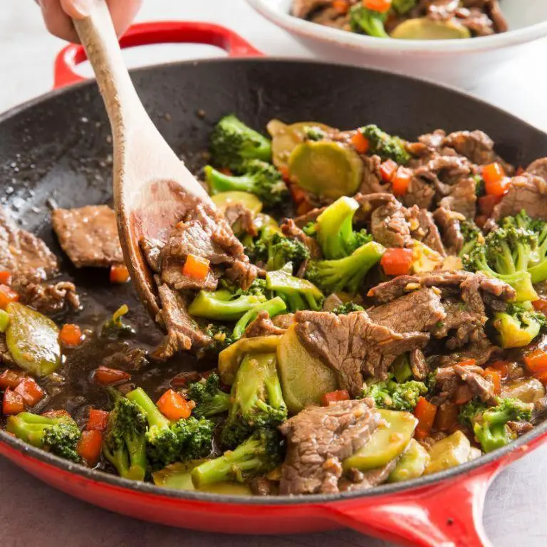 Cast Iron Beef and Broccoli Stir Fry