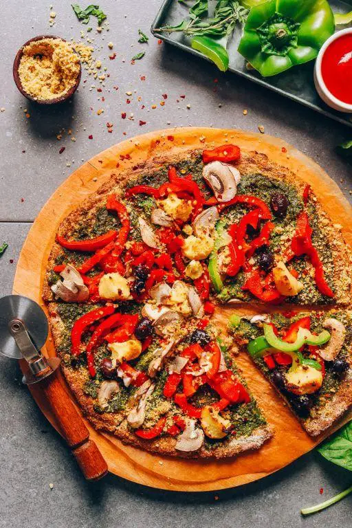 Cauliflower Crust Gluten Free Pizza
