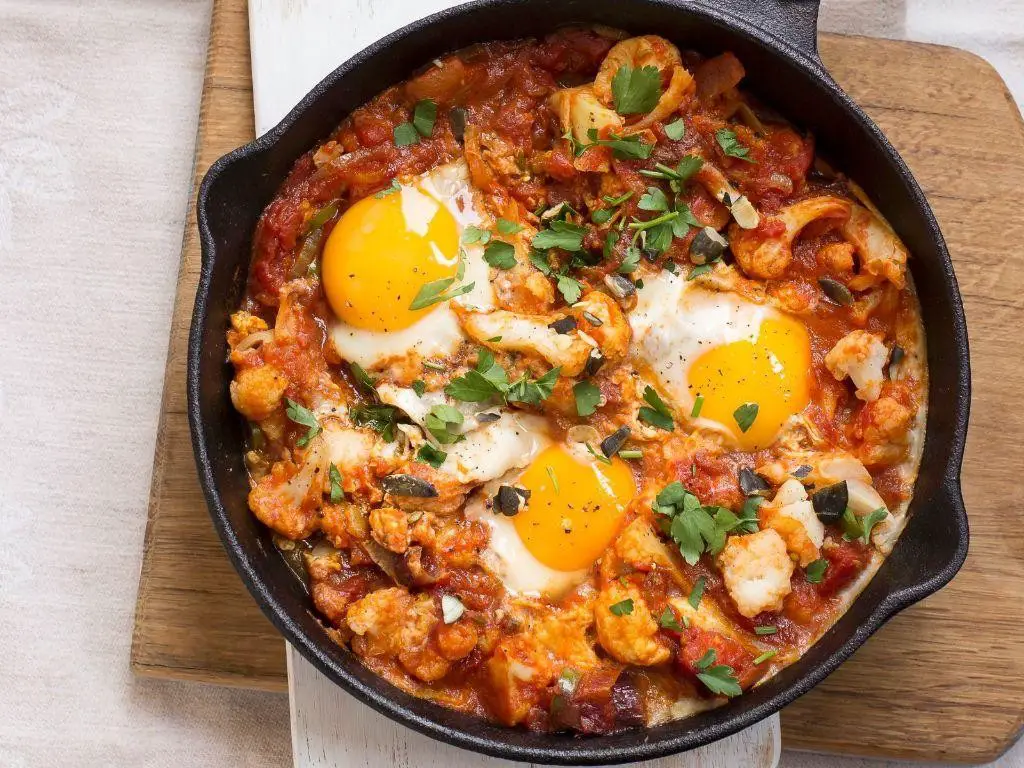 Cauliflower Shakshuka