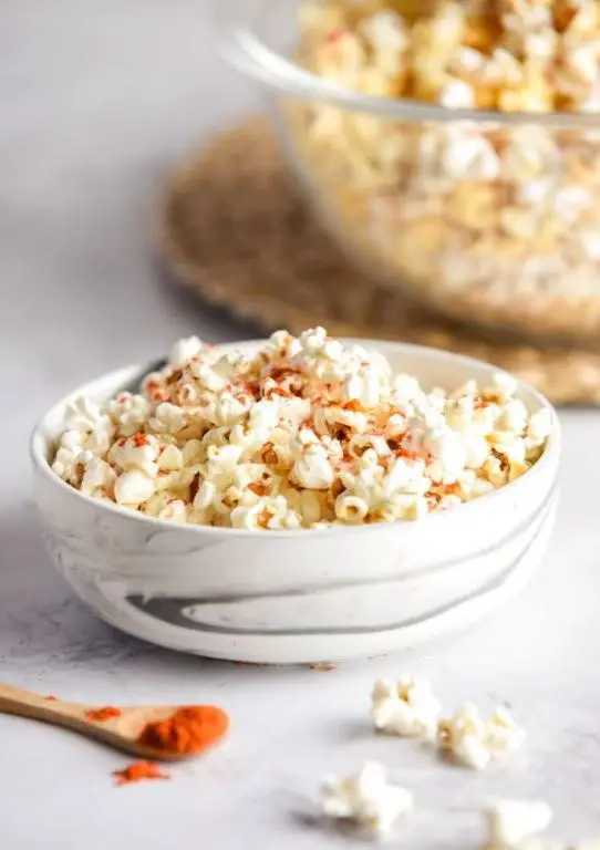 Chamoy Drizzled Popcorn