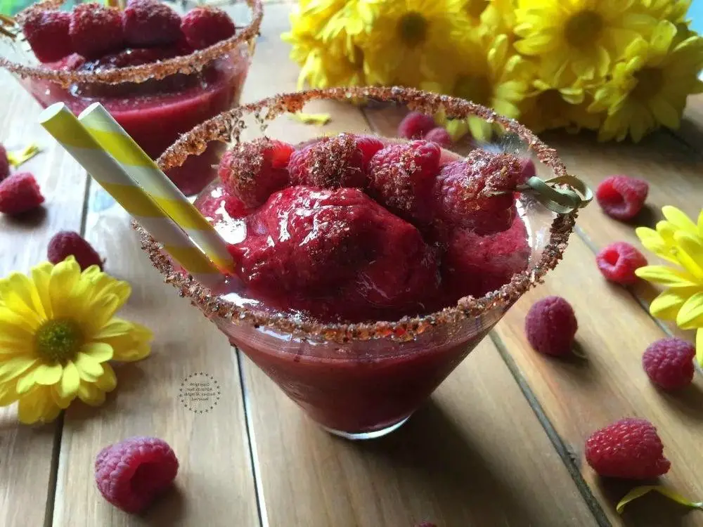 Chamoy Raspberry Smoothie