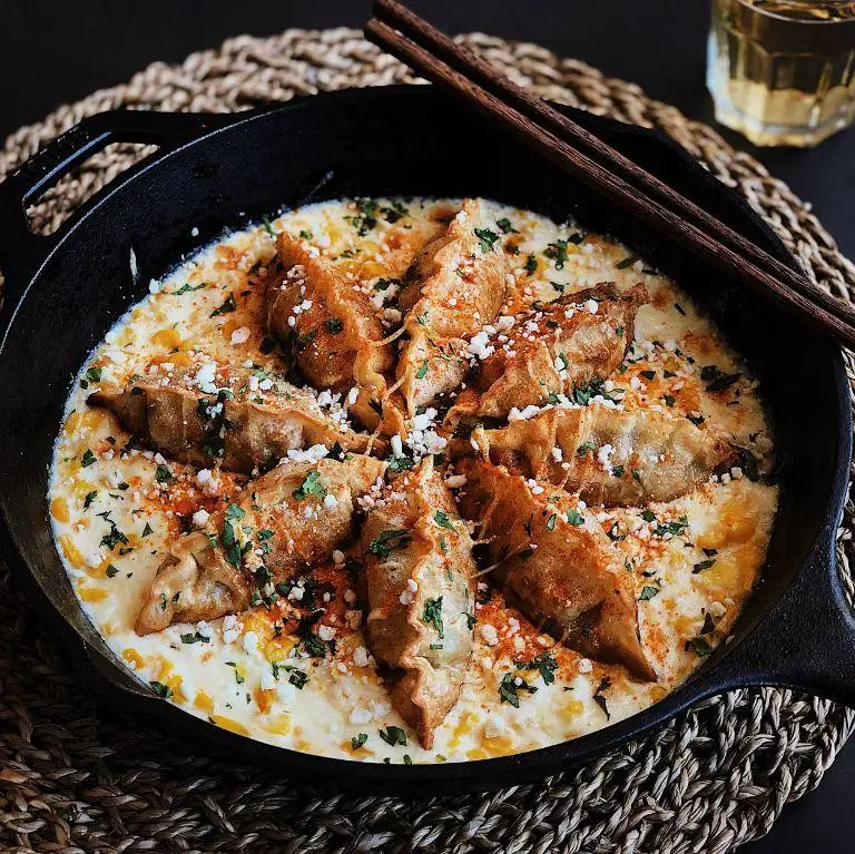 Cheese and Corn Dumplings
