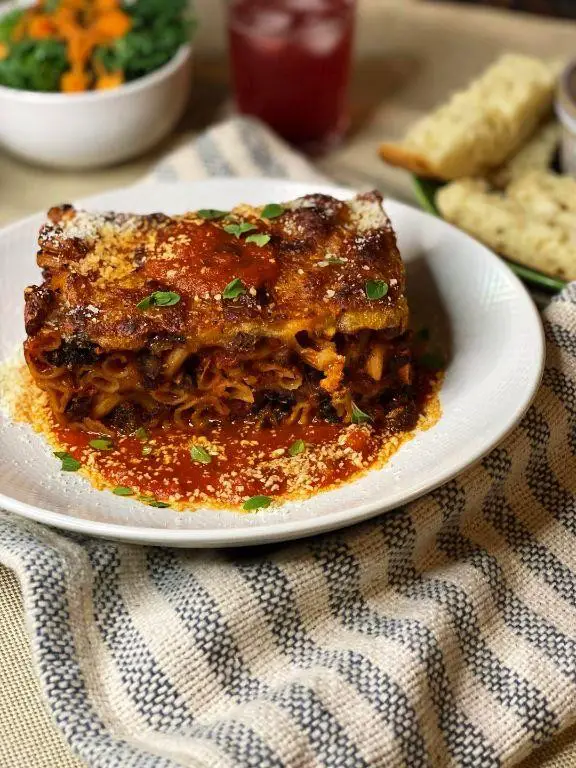 Cheesy Baked Cavatappi