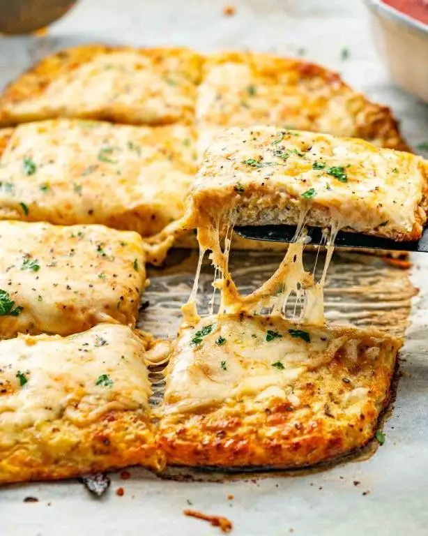 Cheesy Cauliflower Breadsticks
